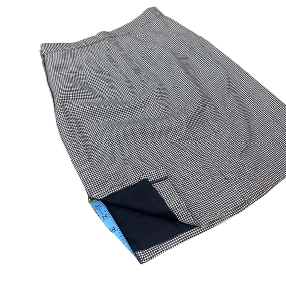 Vintage Collectible Gold Sant' Angelo Merino Wool Womens Size 10 Skirt Plaid - Picture 3 of 9